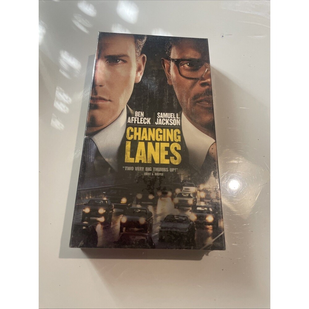 Changing Lanes (VHS, 2002) Samuel L. Jackson, Ben‎ Affleck new